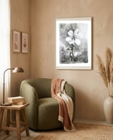 White flower framed in a tender room thumbnail