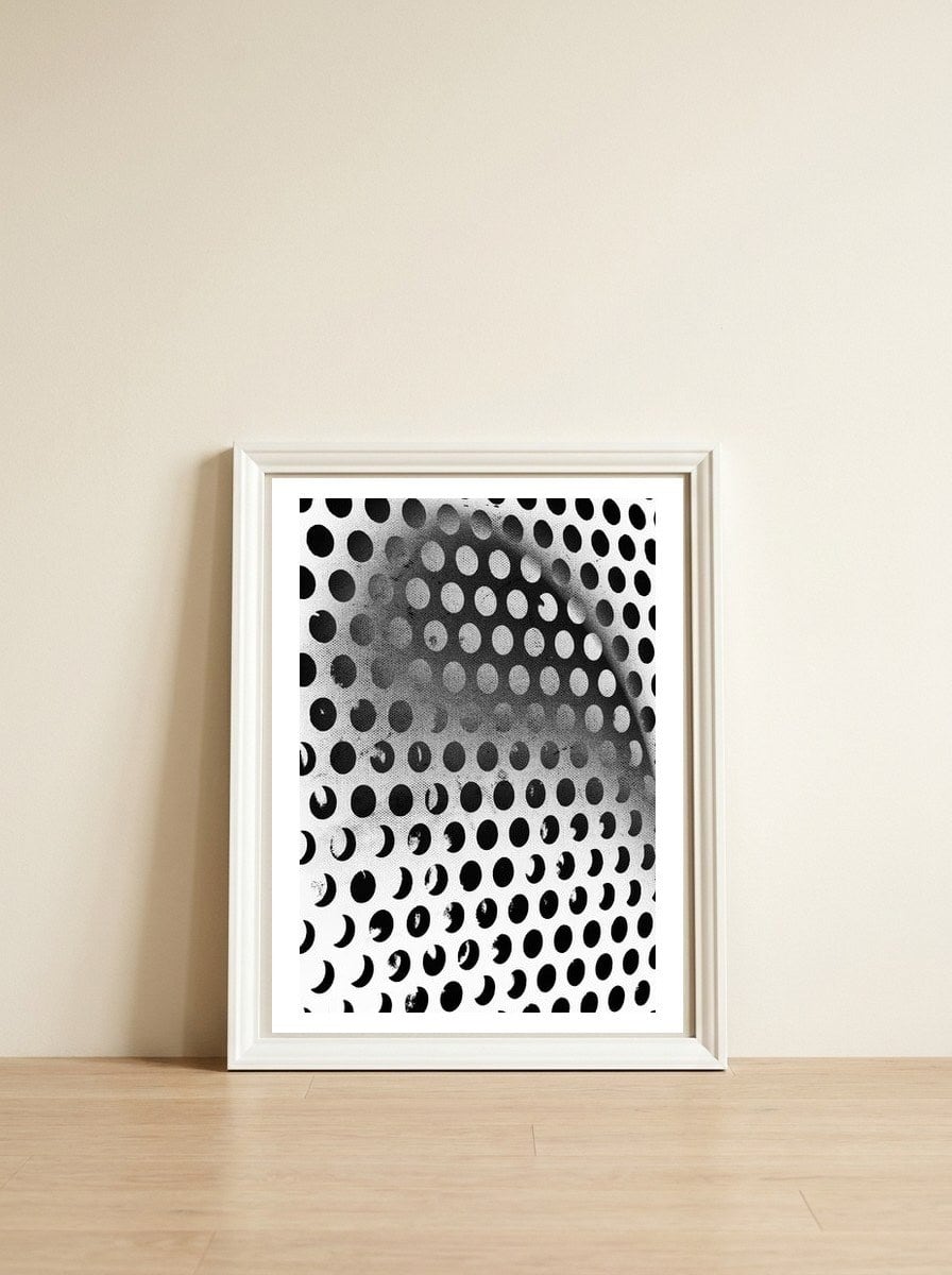 Soot #3 — framed, leaning against the wall