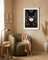 Miss Bunny framed in a tender room thumbnail