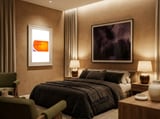 Burning Sun framed in a luxurious room thumbnail