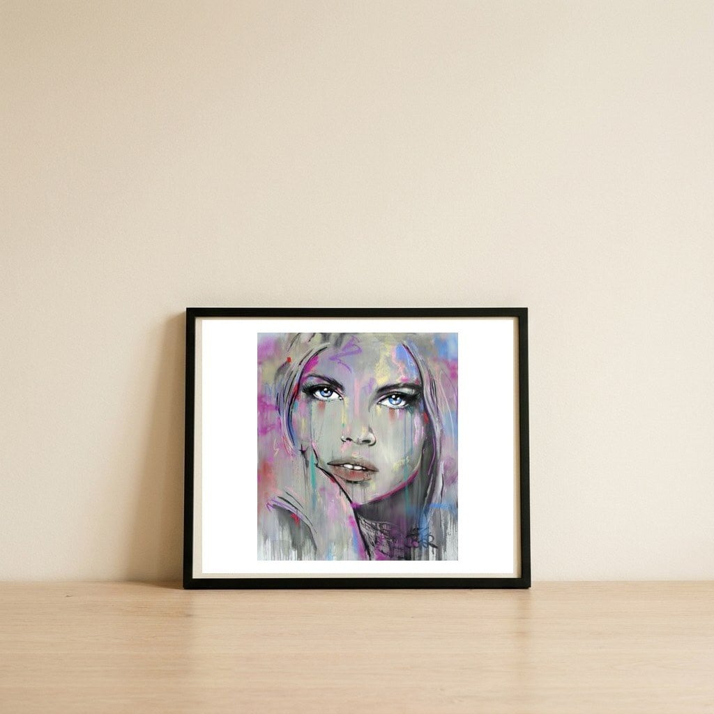 Comes And Goes — framed, leaning against the wall