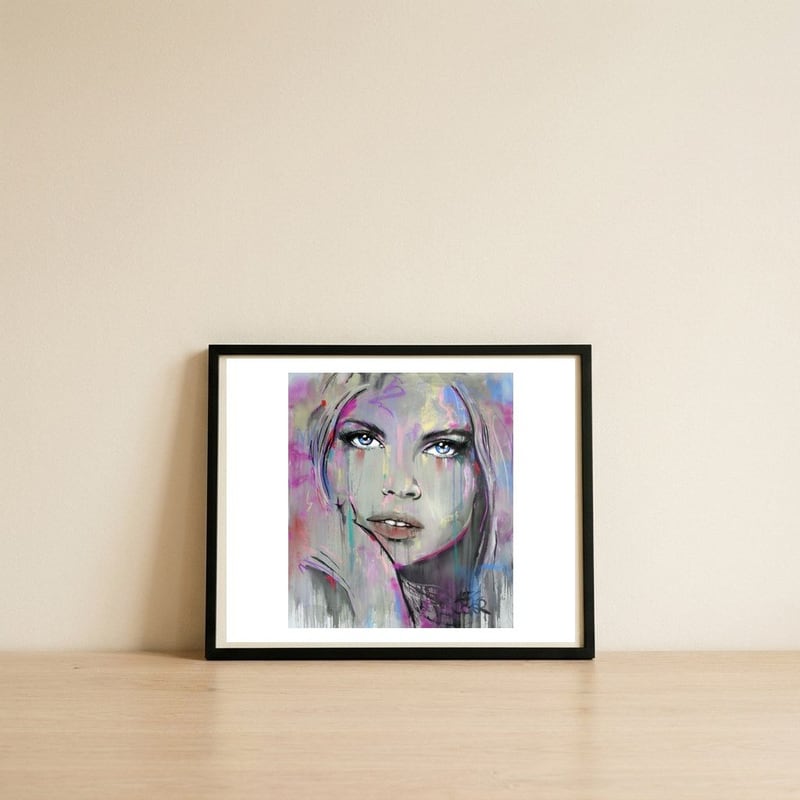 Comes And Goes — framed, leaning against the wall