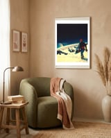 Winter Spaceland framed in a tender room thumbnail