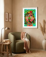 Che Guevara framed in a tender room thumbnail
