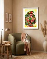 Che Guevara 3 framed in a tender room thumbnail