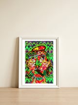 Che Guevara 5 — framed, leaning against the wall thumbnail