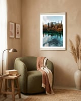 BLUE LAKE framed in a tender room thumbnail