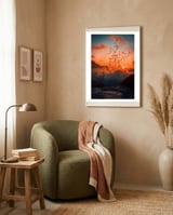 SUNSET WAVE framed in a tender room thumbnail