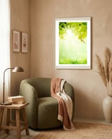 GREEN NATURE framed in a tender room thumbnail