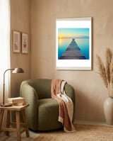 Beach framed in a tender room thumbnail