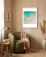 Beach framed in a tender room thumbnail