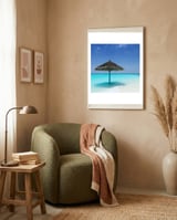 Beach framed in a tender room thumbnail