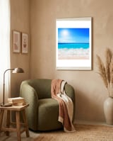 Beach framed in a tender room thumbnail