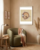 Extraordinary Observer framed in a tender room thumbnail