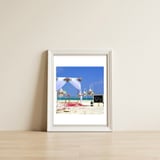 Beach — framed, leaning against the wall thumbnail