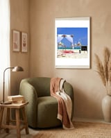 Beach framed in a tender room thumbnail