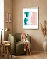 Beach framed in a tender room thumbnail