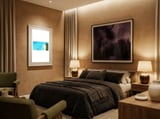 Beach framed in a luxurious room thumbnail