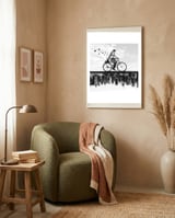 In Between framed in a tender room thumbnail