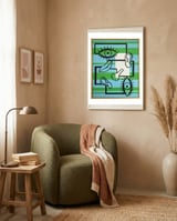 Borderline 01 framed in a tender room thumbnail