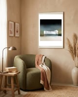 Glazier 3 framed in a tender room thumbnail