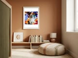 Zycko Color Dog 2 framed in a gentle room thumbnail
