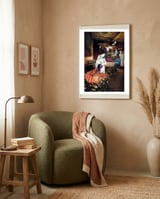 Metamorphosis framed in a tender room thumbnail