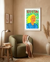 Evita Digital 11 framed in a tender room thumbnail