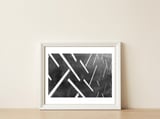 Dashed Path #3 — framed, leaning against the wall thumbnail
