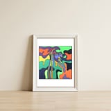 Crusta Nero — framed, leaning against the wall thumbnail