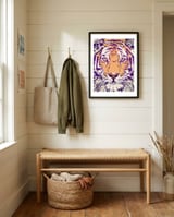 Green Eyes framed in a relaxed room thumbnail
