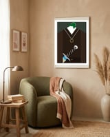 Frodo B and the One Ring framed in a tender room thumbnail