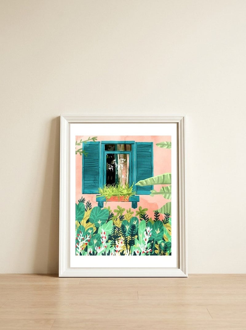 It's All About Perspective — framed, leaning against the wall