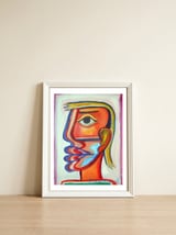 El Pintor 4 — framed, leaning against the wall thumbnail