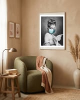 Stay Safe And Free framed in a tender room thumbnail