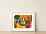 surroundings — framed, leaning against the wall thumbnail