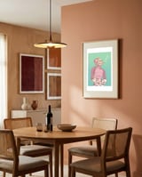 Nostalgic Lady framed in a intimate room thumbnail