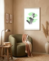Zorro and Chopper framed in a tender room thumbnail