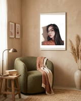 Aesthetic Women framed in a tender room thumbnail