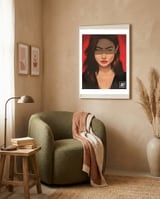 Beautiful but Deadly framed in a tender room thumbnail
