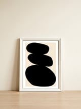 Balance Shapes 01 — framed, leaning against the wall thumbnail
