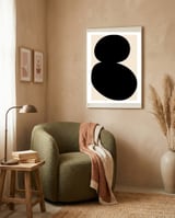 Balance Shapes 02 framed in a tender room thumbnail