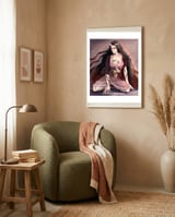 Nezuko Demon Form framed in a tender room thumbnail