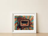 Radio — framed, leaning against the wall thumbnail