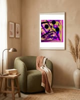 Big Rose framed in a tender room thumbnail