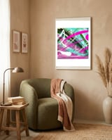 A White Rose framed in a tender room thumbnail