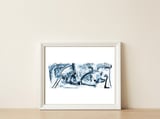 Chromatism 6 — framed, leaning against the wall thumbnail