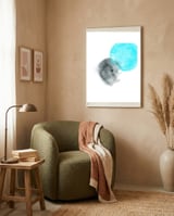 Blue And Gray framed in a tender room thumbnail