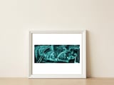 Chromatism 3 — framed, leaning against the wall thumbnail