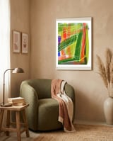 Color Flashes 3 framed in a tender room thumbnail